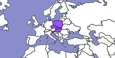 Střední Evropa: Samohybné houfnice, raketomety, minomety